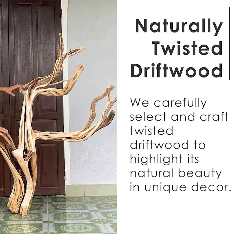 Corner Tree Branch Bookshelf Solid Wood Wall Mounted Driftwood Floating Shelf